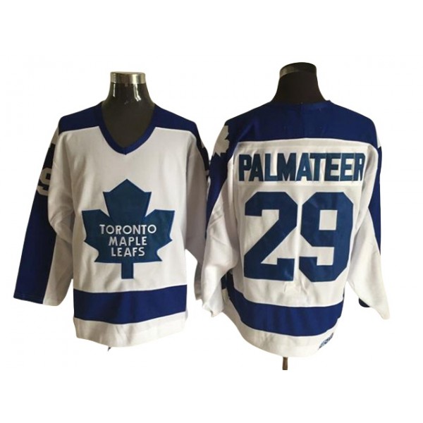 Toronto Maple Leafs #29 Mike Palmateer 1978 CCM Vintage White Jersey