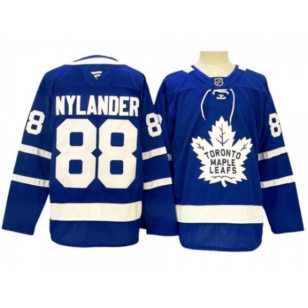 Toronto Maple Leafs #88 William Nylander 2024 Blue Jersey