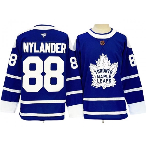 Toronto Maple Leafs #88 William Nylander Blue Reverse Retro 2.0 Jersey