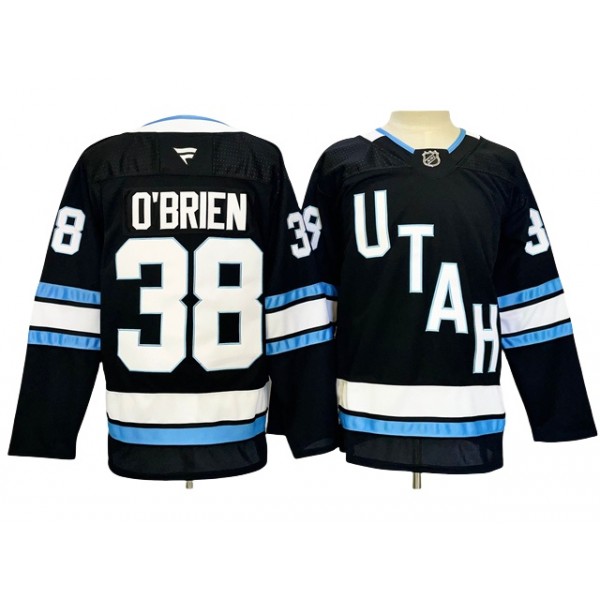 Utah Hockey Club #38 Liam O'Brien 2024 Navy Jersey