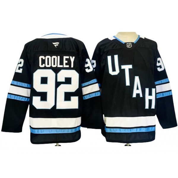 Utah Hockey Club #92 Logan Cooley 2024 Navy Jersey