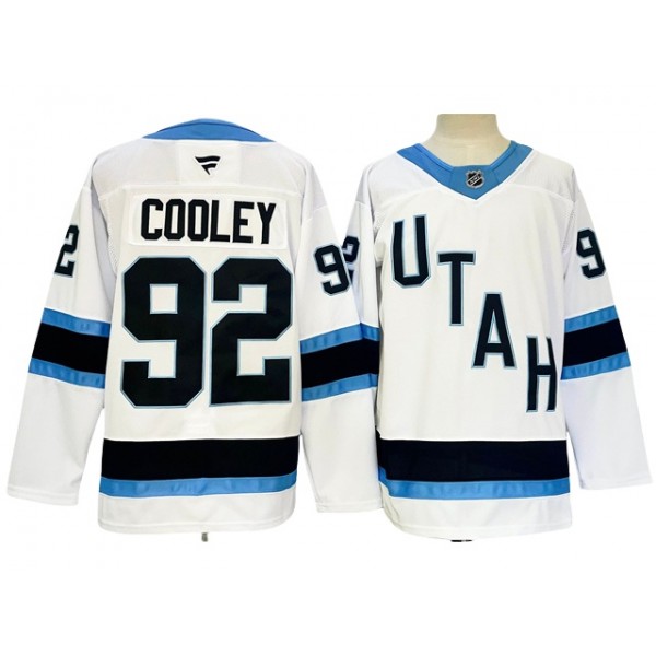 Utah Hockey Club #92 Logan Cooley 2024 White Jersey