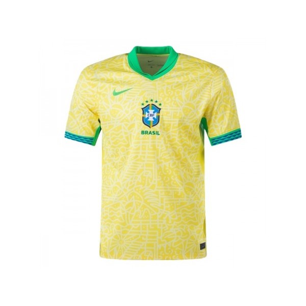 Brazil #00 24/25 Home Soccer Custom Jersey