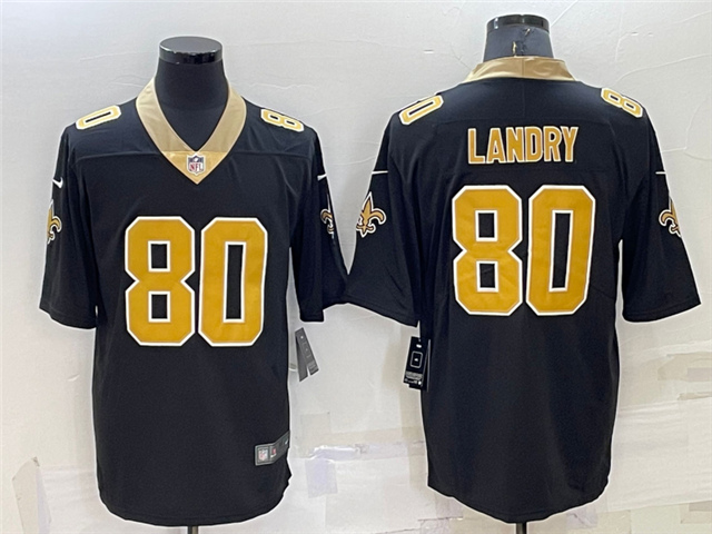 New Orleans Saints #80 Jarvis Landry Black Vapor Limited Jersey - Click Image to Close