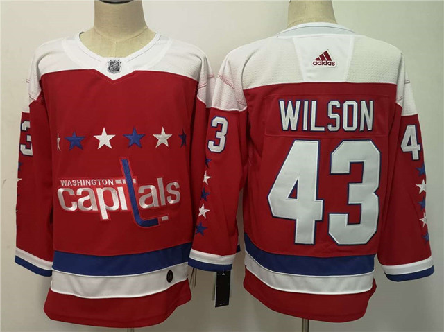 Washington Capitals #43 Tom Wilson Red Alternate Jersey|CAPITALS43AR ...