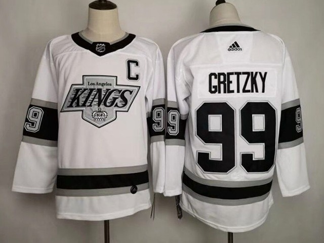Los Angeles Kings #99 Wayne Gretzky White Jersey - Click Image to Close