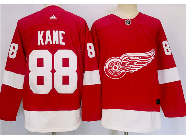 Detroit Red Wings #88 Patrick Kane Red Jersey - Click Image to Close